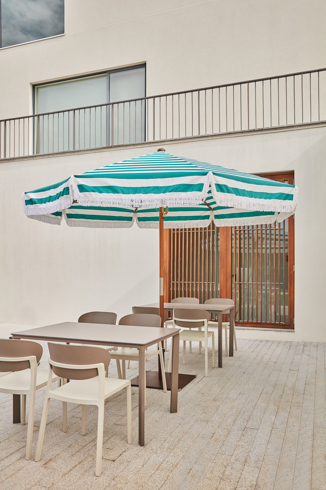 Sombrilla EZPELETA MADEIRA de Madera