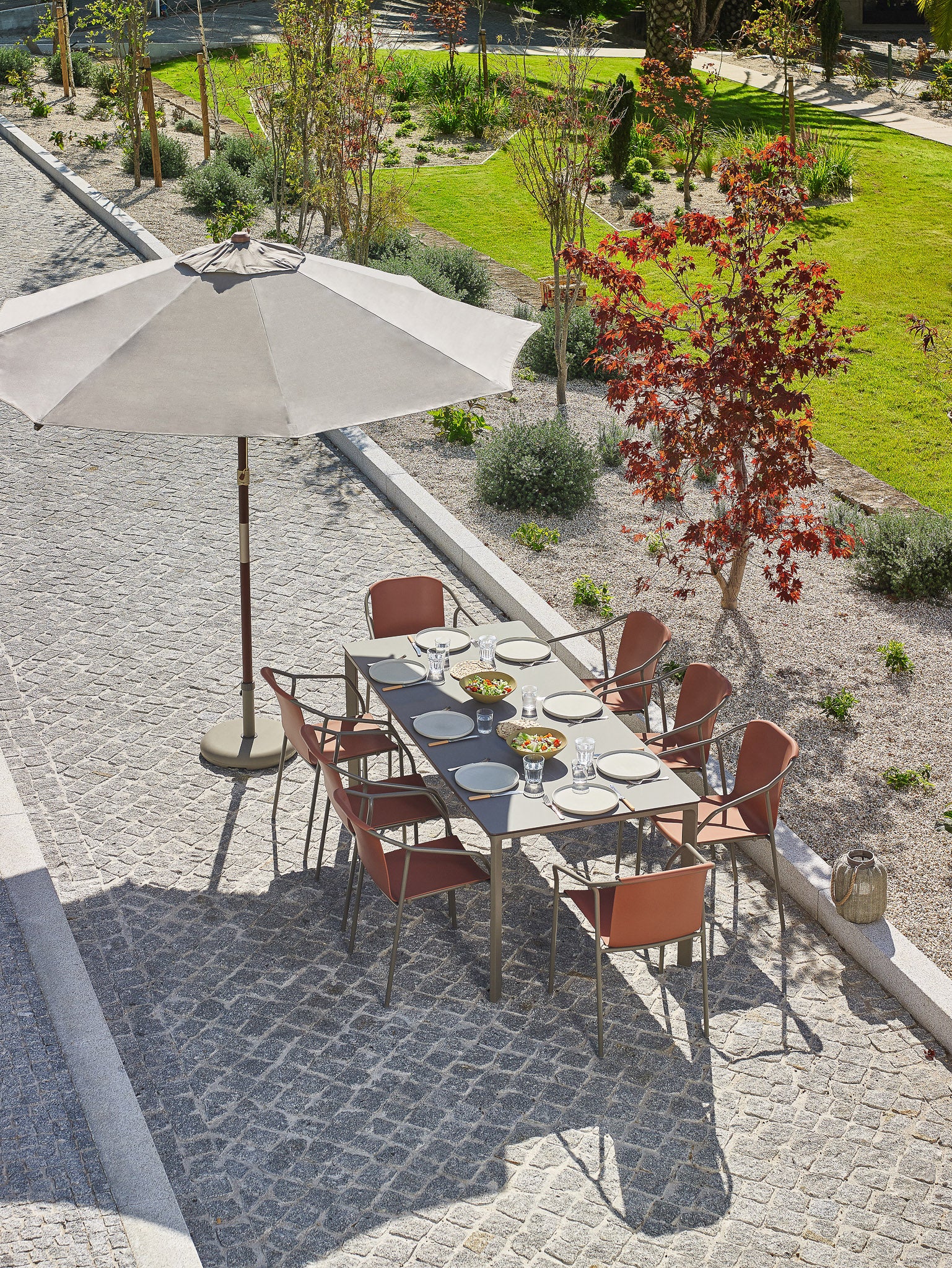 Sombrilla EZPELETA JAVA de Madera