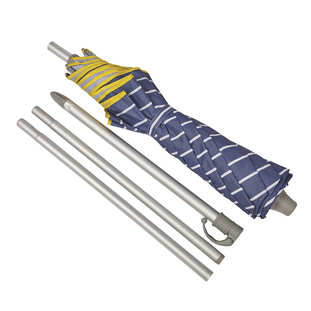 Sombrilla de Playa Plegable EZPELETA FOLD & GO